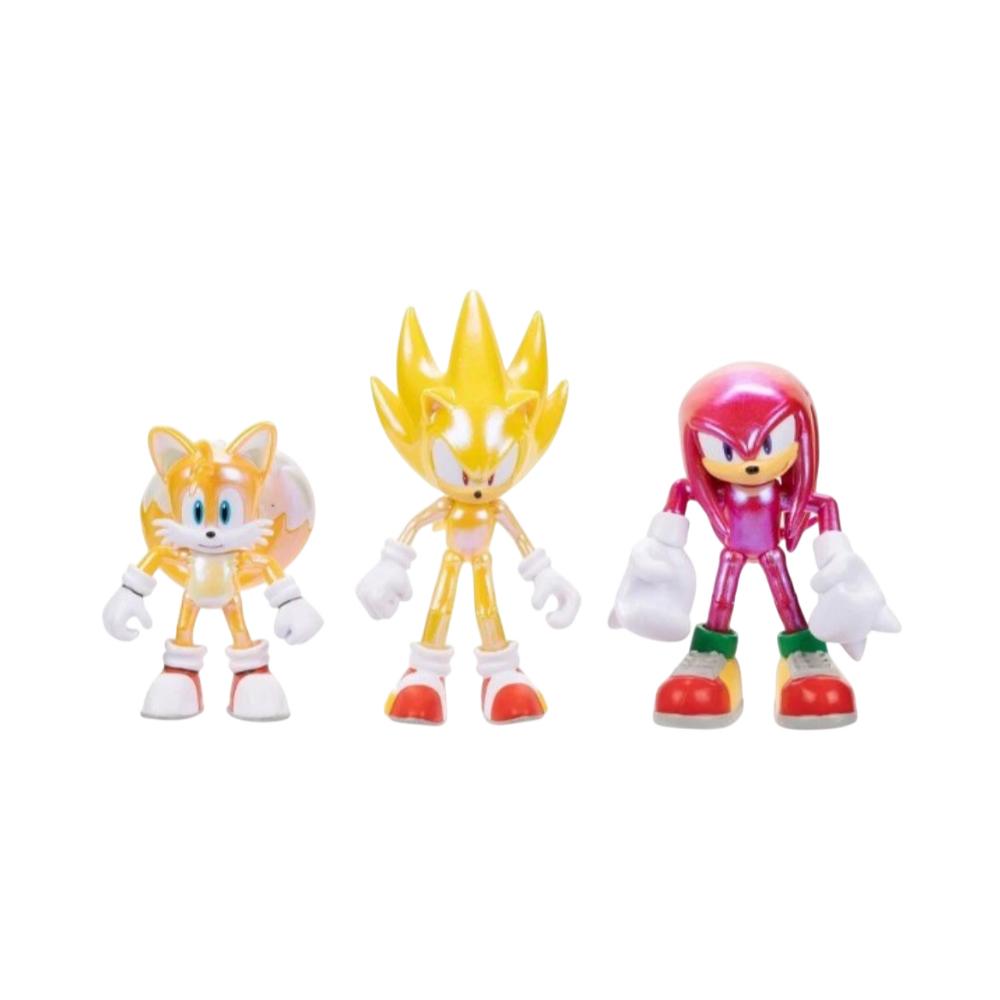 سونيك - مجموعة لعب مجموعة القنفذ الكلاسيكية - متعددة الألوان - عدد 3