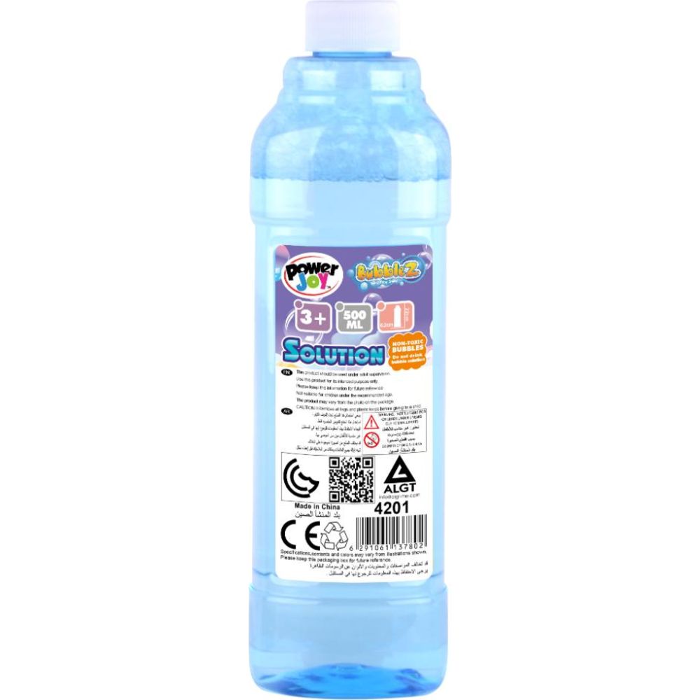 باور جوي - عبوة محلول فقاعات - 500 مل