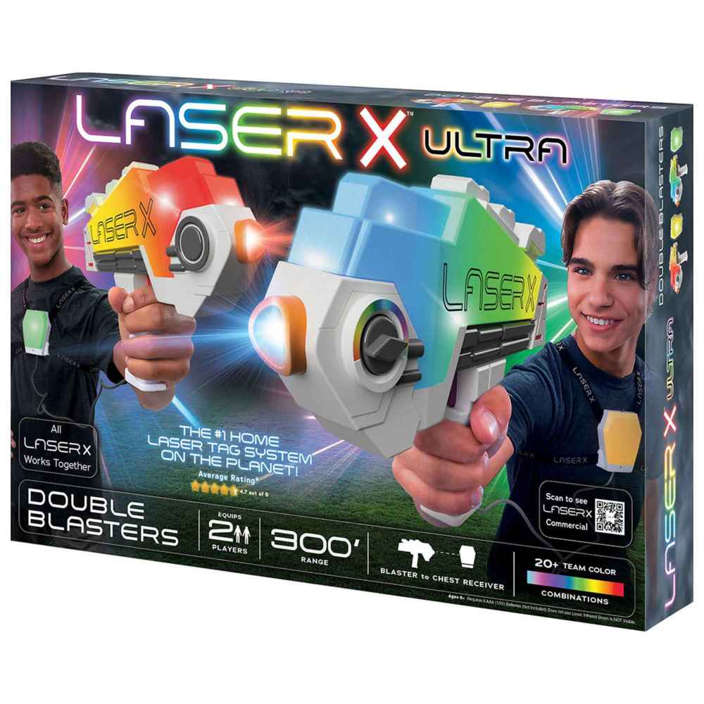Laser X - Ultra Double Blasters - 4 Pcs