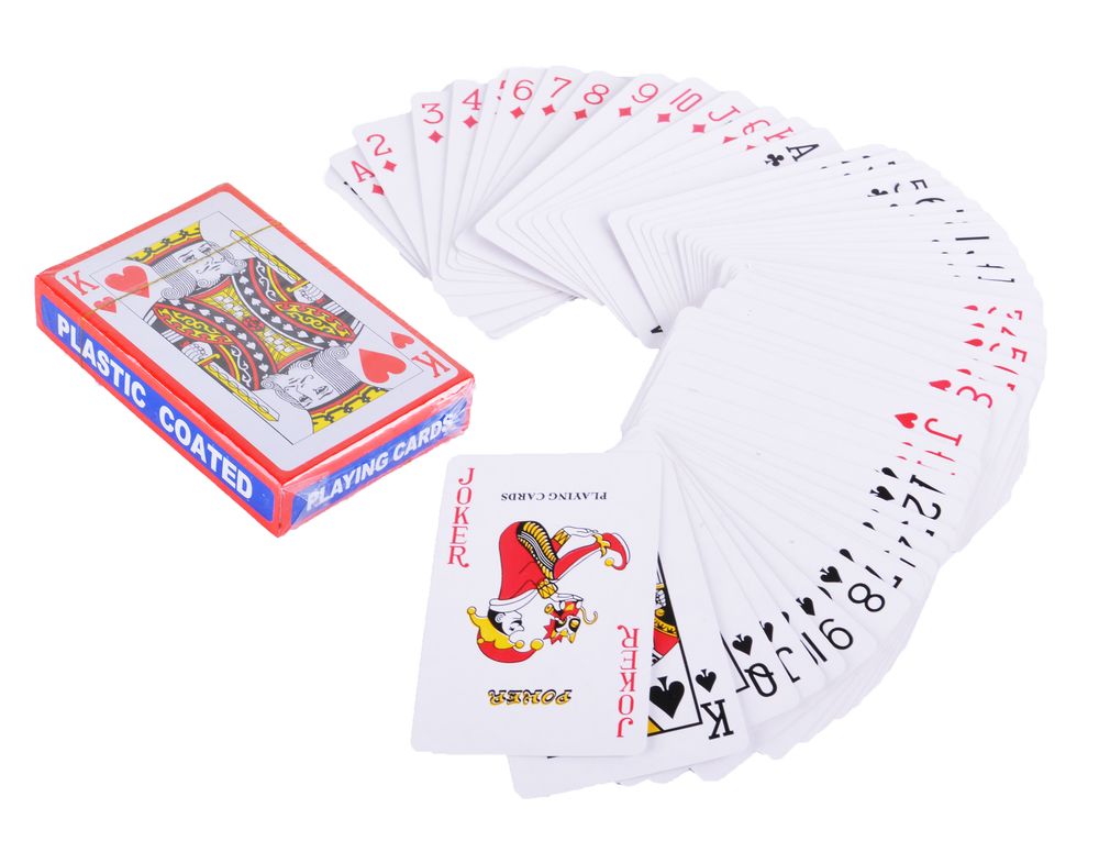 Kidzpro Pocket Money Playing Cards - Pack Of 2 - 54 Pcs