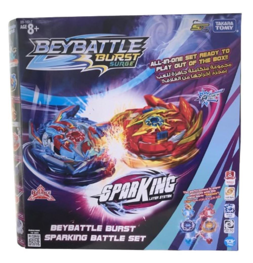 Beyblade - Takara Tomy Beybattle Burst - Sparking Battle Set