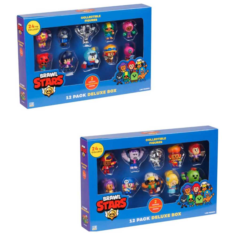 Brawl Stars - Blister Figure - Style May Vary - 12 Pcs