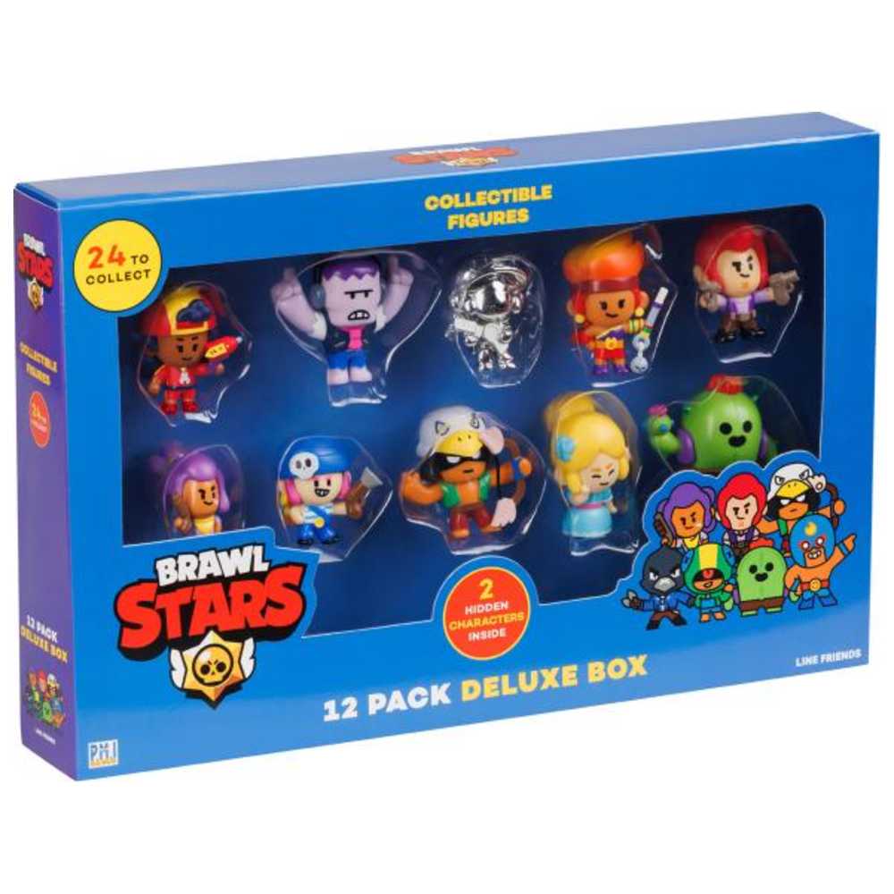 Brawl Stars - Blister Figure - Style May Vary - 12 Pcs