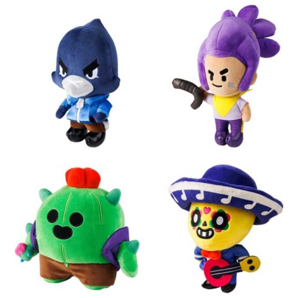 Brawl Stars - Plush Buddies - Style May Vary - 8-Inch - 1 Pc