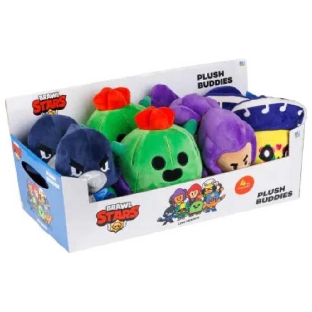 Brawl Stars - Plush Buddies - Style May Vary - 8-Inch - 1 Pc