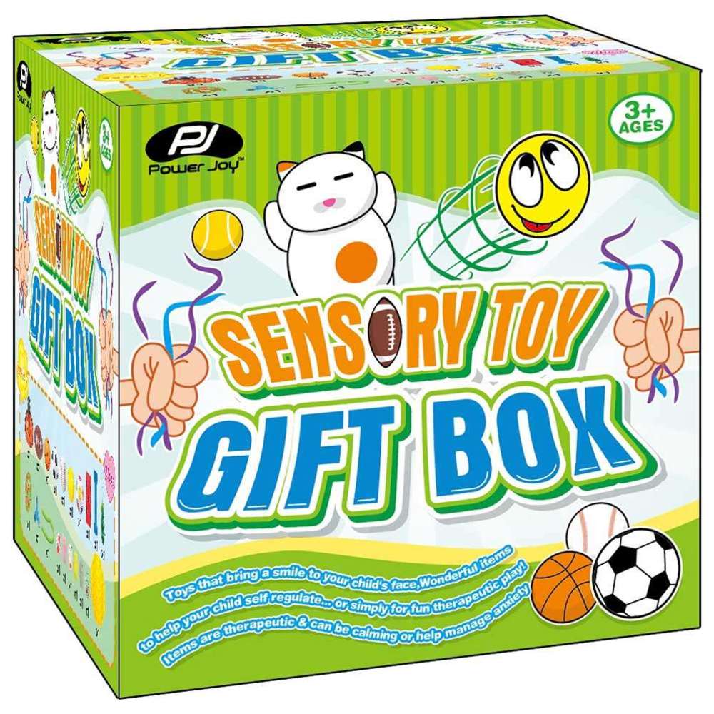 باور جوي - صندوق هدايا ألعاب حسية - 20 قطعة