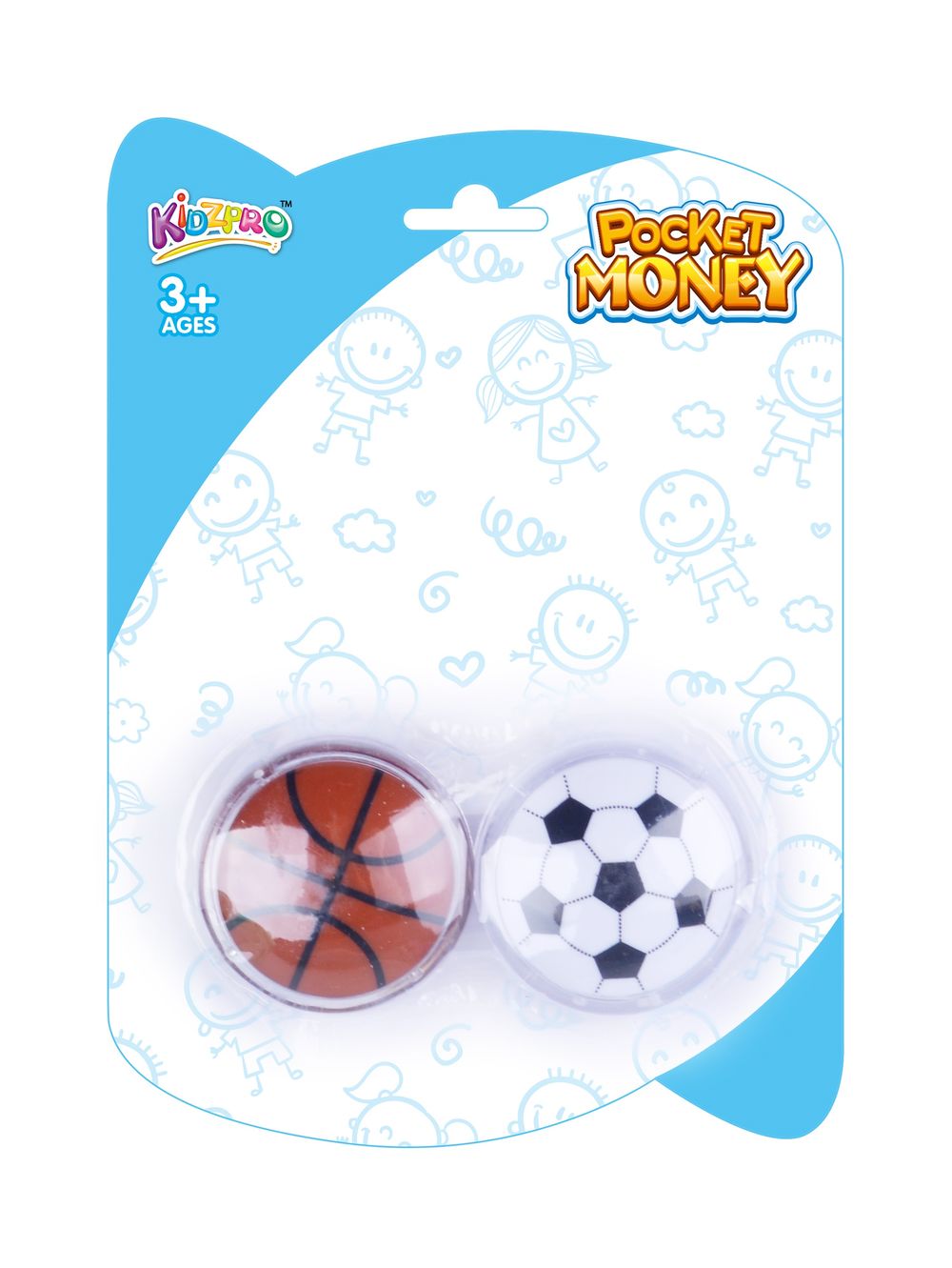 Kidzpro Pocket Money Yo-Yo With Light - 2 Pcs