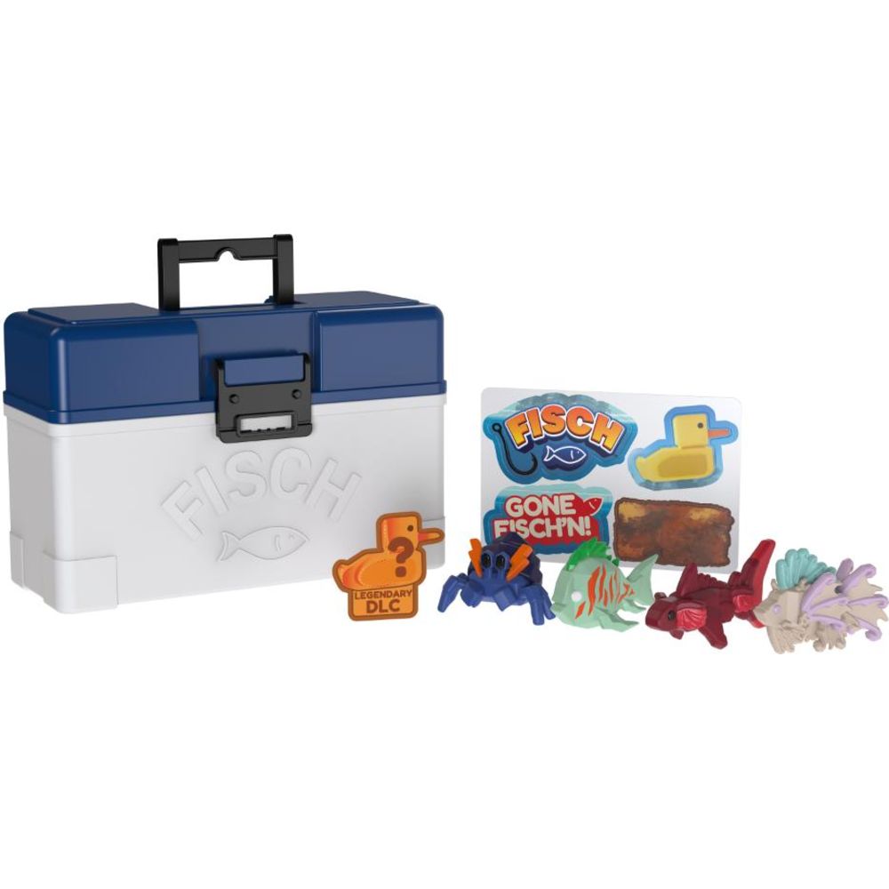 فيش - مجسم ميكرو قابل للاقتناء 4 في 1 - قد يختلف التصميم - عدد 1