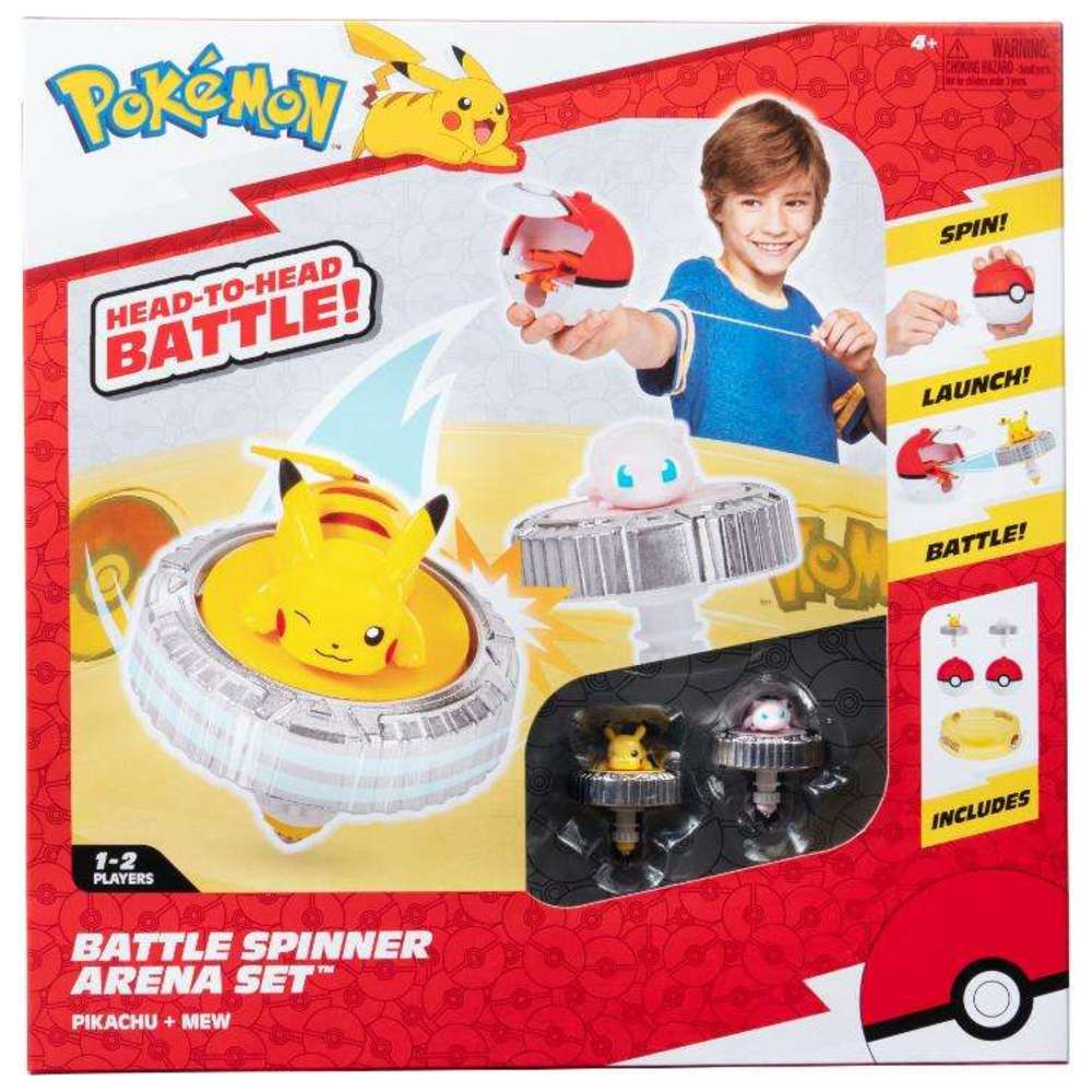Pokemon - Battle Spinner Arena Set - 4 Pcs