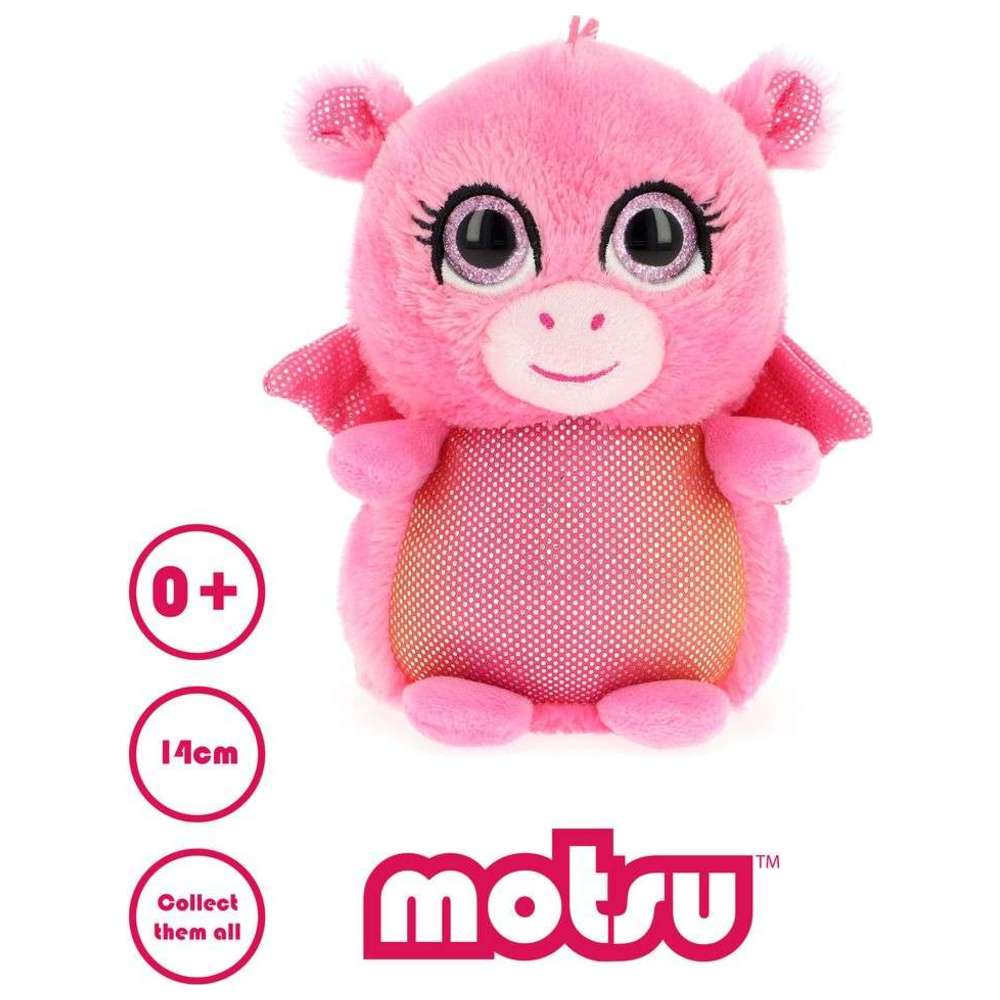 Keel Toys - Motsu Dragon Soft Toy - 14 cm