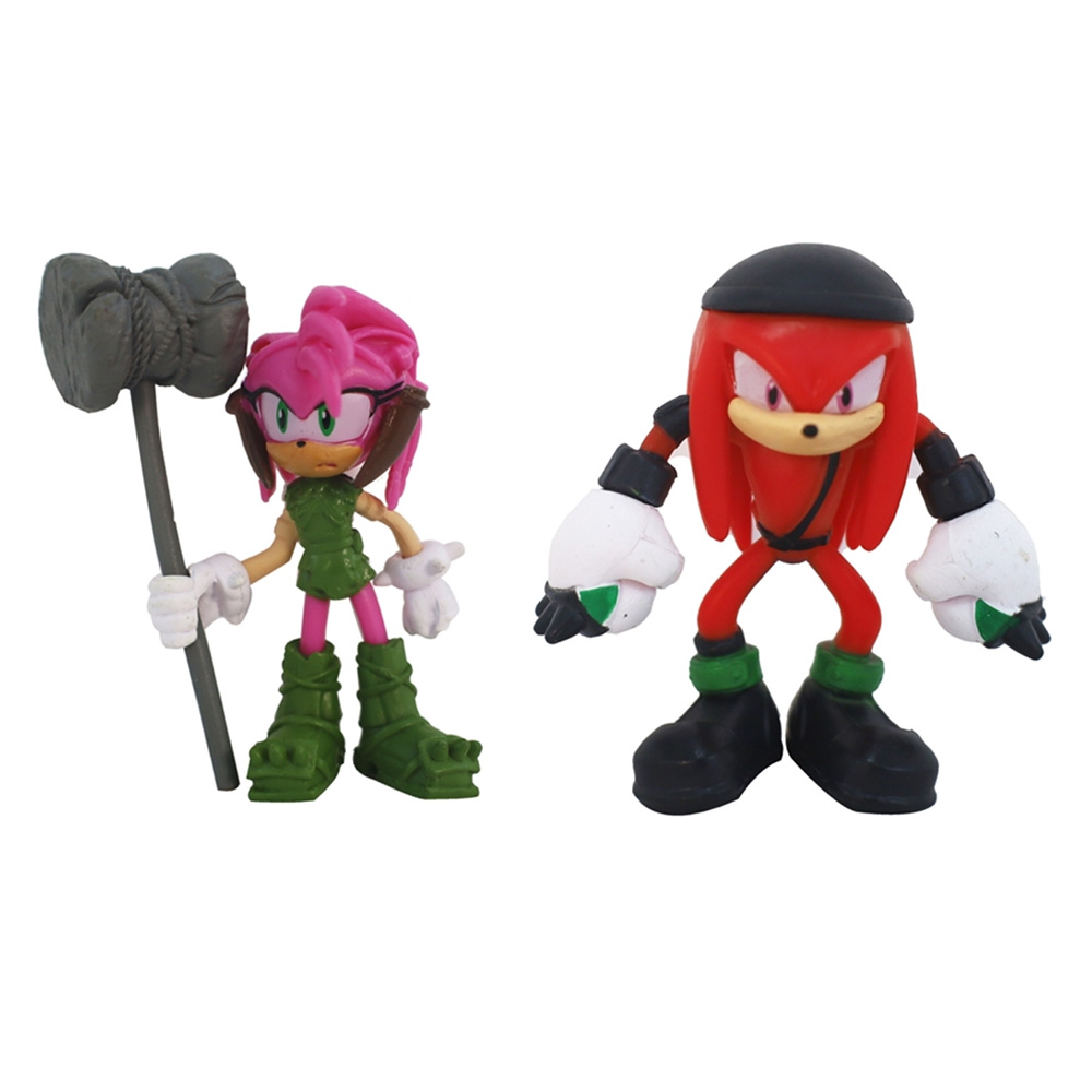 Sonic - Figures With Window Box - Style May Vary - 2.5-Inch - 2 Pcs