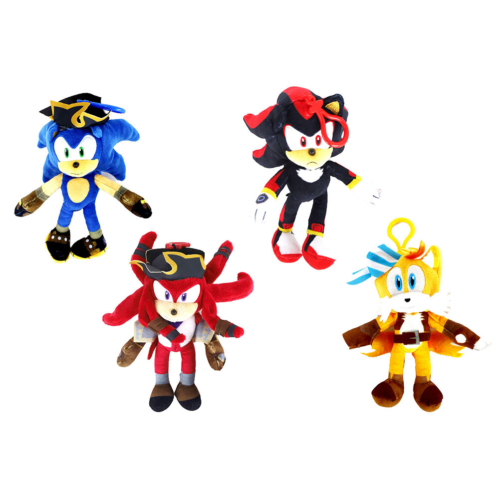 Sonic - Prime Clip-On Plush Toy - Style May Vary - 6-Inch - 1 Pc