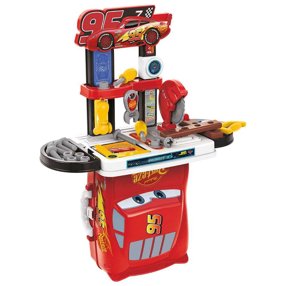 Disney - Cars Construction Play Suitcase Set - 32 Pcs