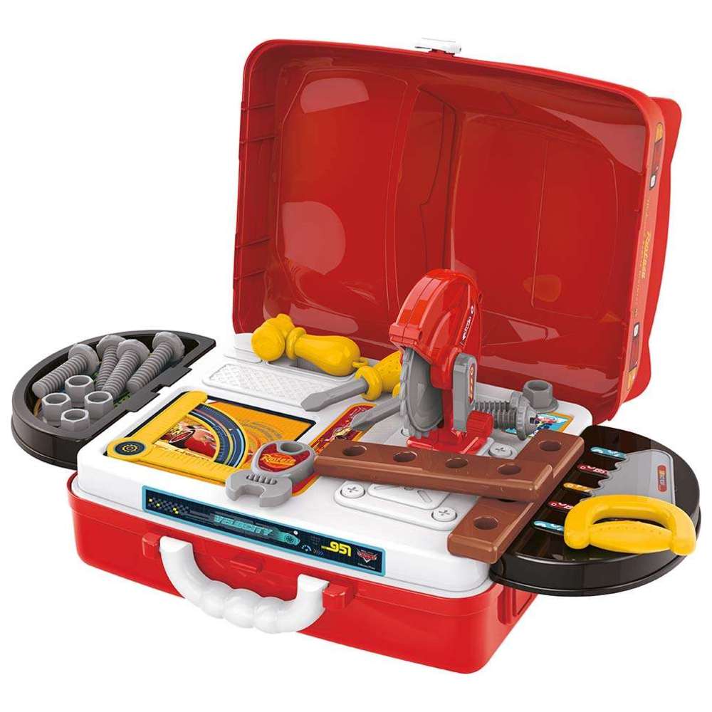 Disney - Cars Construction Play Suitcase Set - 32 Pcs