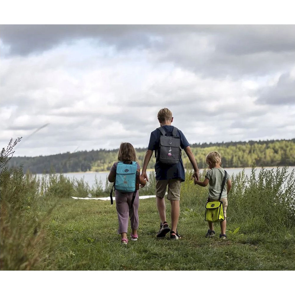 كارل أوسكار - شنطة ظهر باك آند سناك - فيروزي - 11.8 إنش