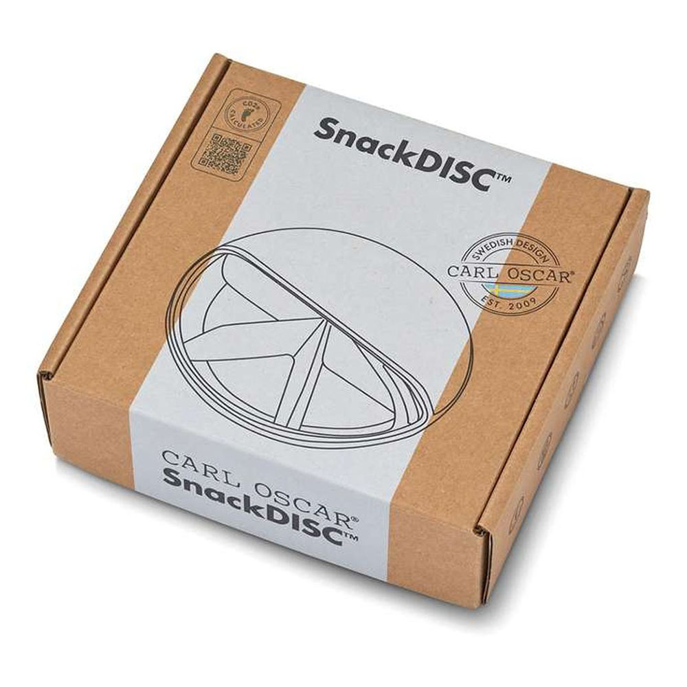 Carl Oscar - Kids 5 Rotatable Compartment Snackdisc Box - Blue