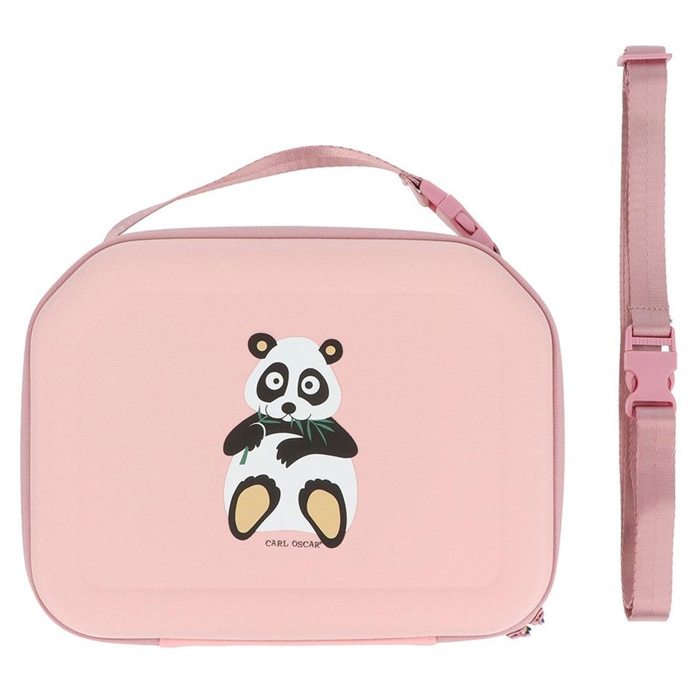 Carl Oscar - Pack N Snack Lunch Bag - Pink Panda - 5 L