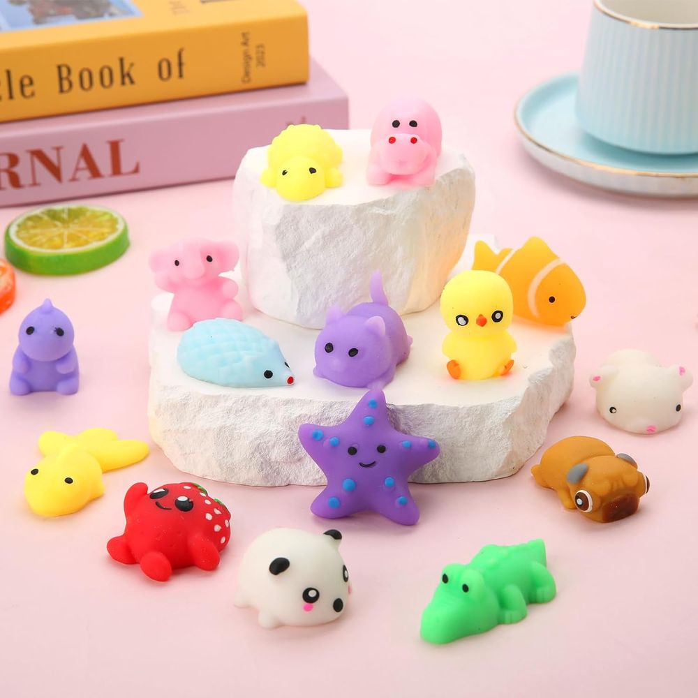 Essen - Mochi Squishy Toy Set - 50pcs