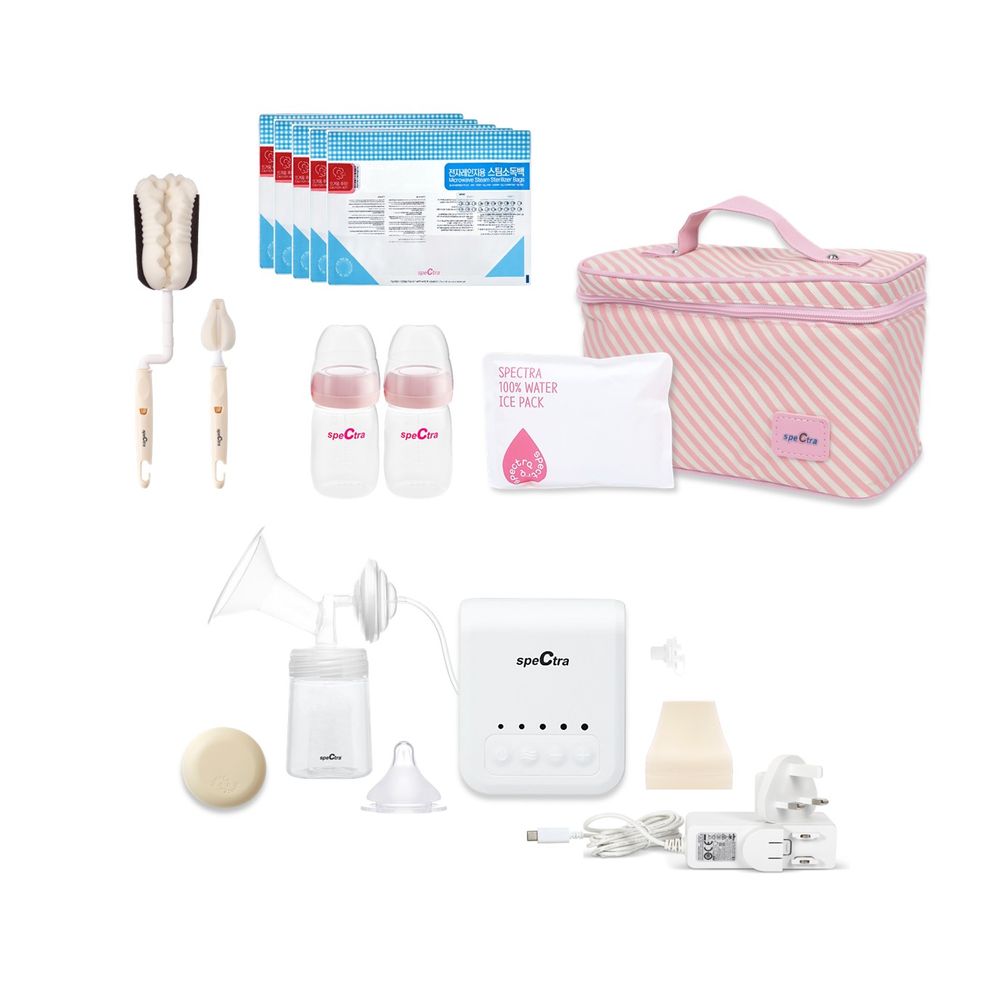 Spectra Baby - Q Plus Breast Pump Basic Set - Multicolor