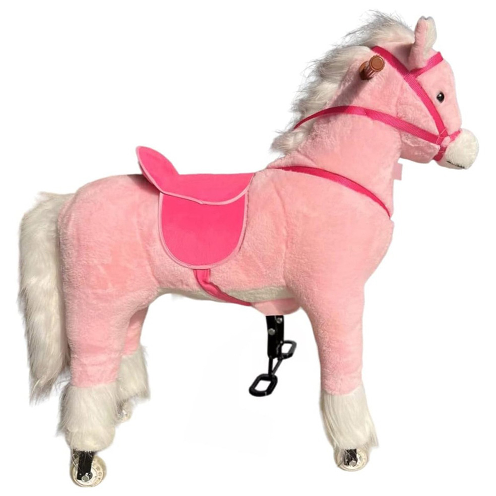 Megastar - Action-Packed Mechanical Horse Riding Toy - Pink