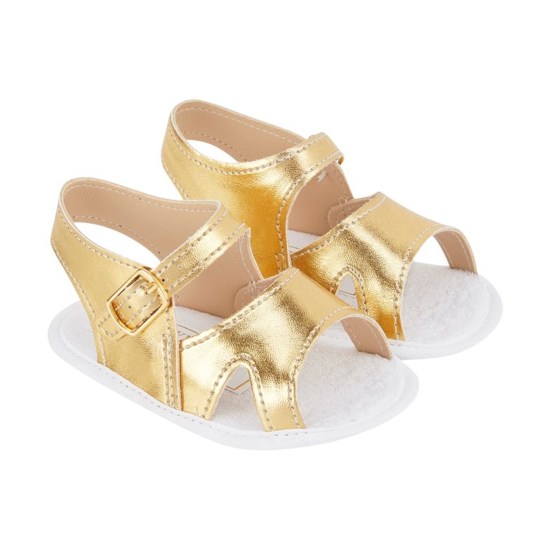 إيرلي ديز - صندل فاخر للبنات - ذهبي