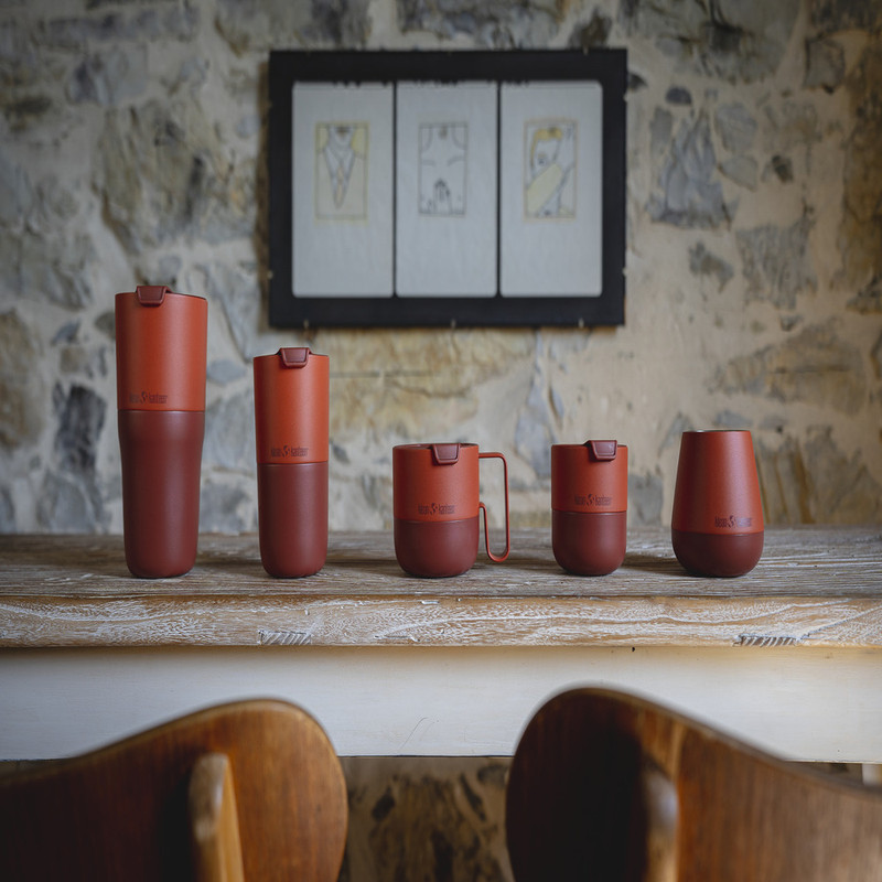 Klean Kanteen - Rise Mug With Flip Lid - Autumn Glaze - 414ml