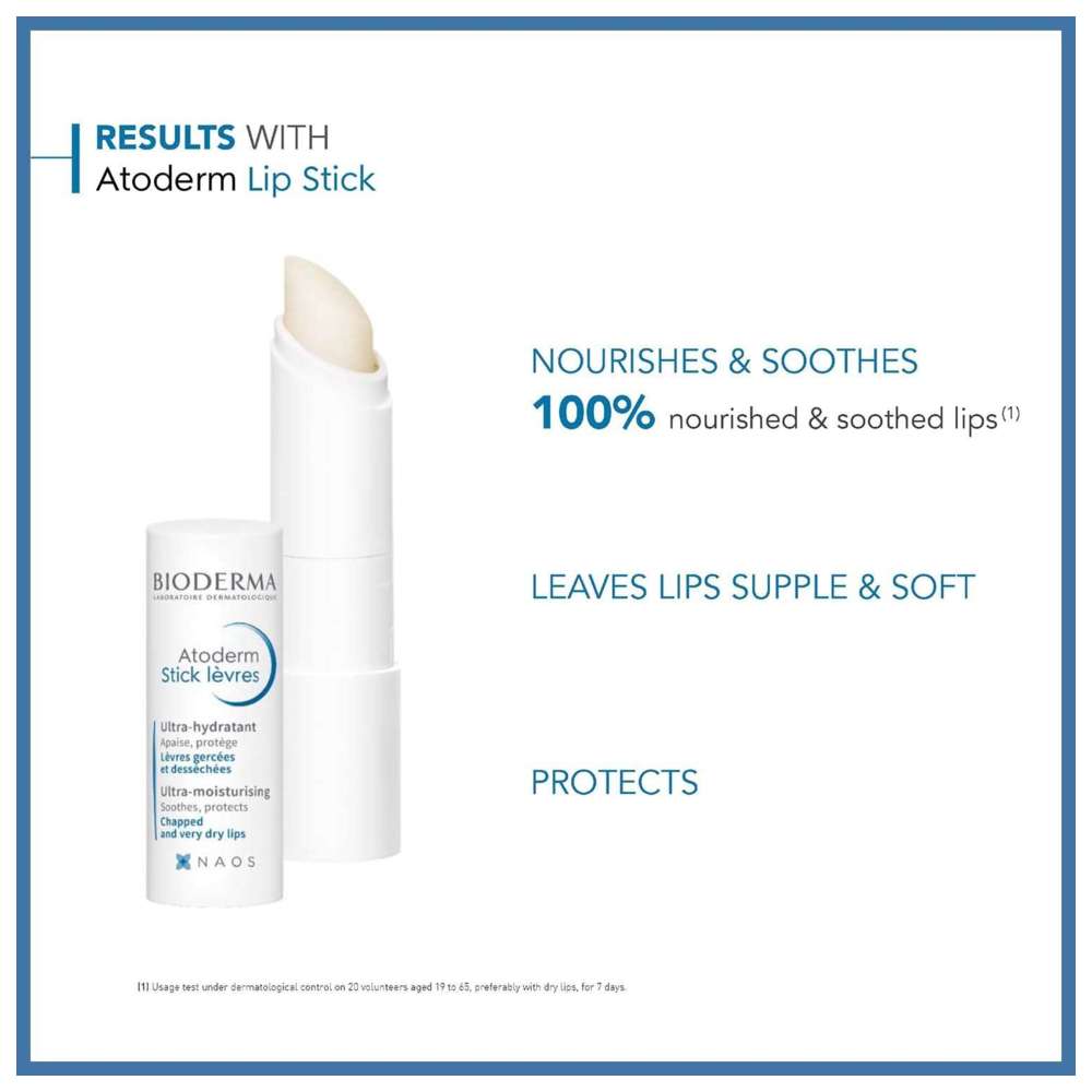 Bioderma - Atoderm Levres Moisturizing Stick For Lips - 4 gm