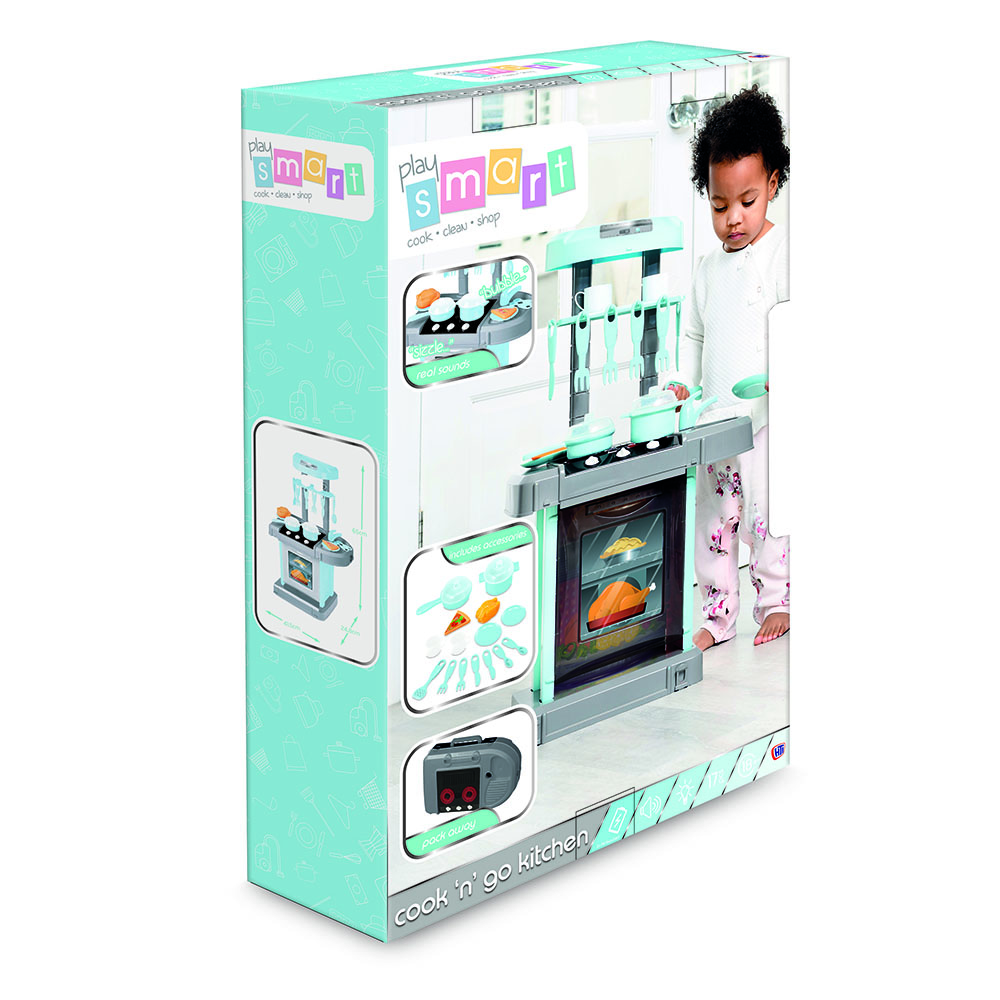 سمارت - مجموعة أدوات المطبخ كوك آند جو مع الملحقات - 19 قطعة