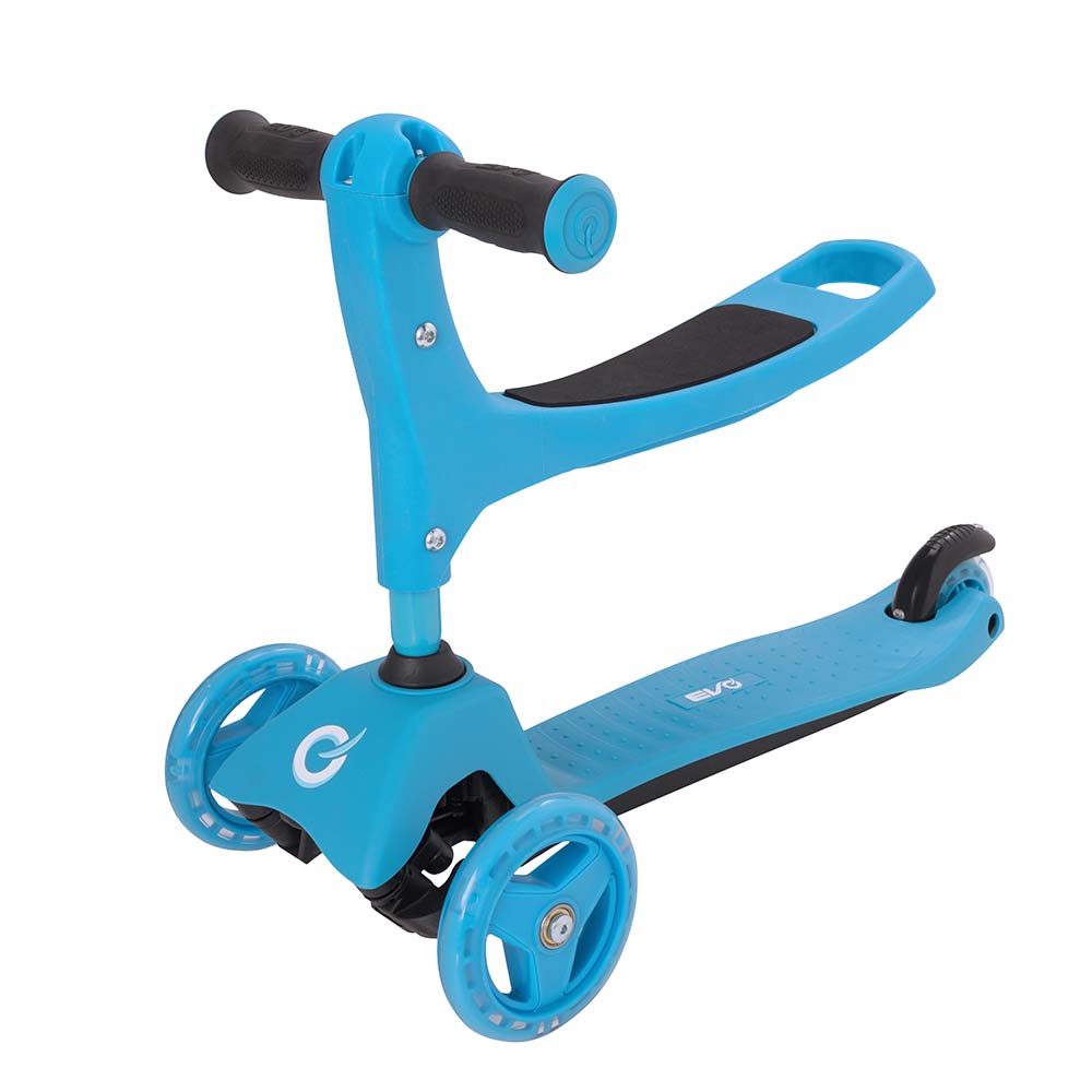 Evo - 3-In-1 Cruiser Manual Scooter - Teal