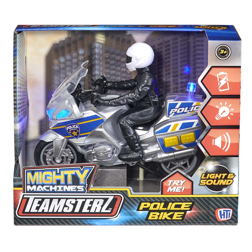 تيمسترز - دراجة شرطة مع إضاءة وصوت - متوسط
