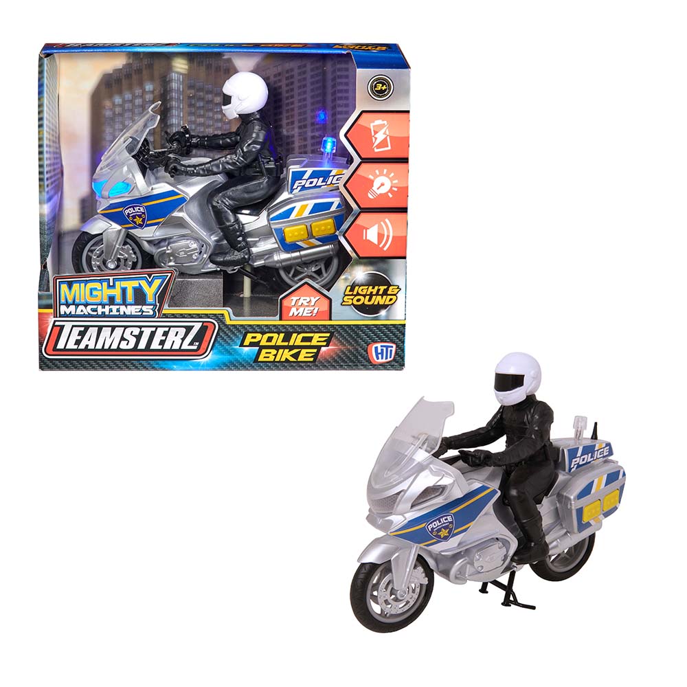 تيمسترز - دراجة شرطة مع إضاءة وصوت - متوسط