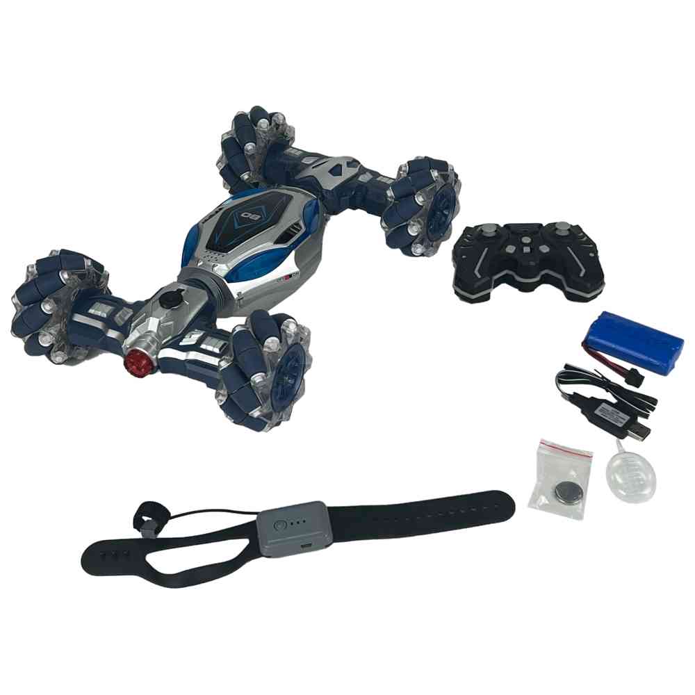 Limei International - R/C Two Sided Twist Stunt Car With Light & Music