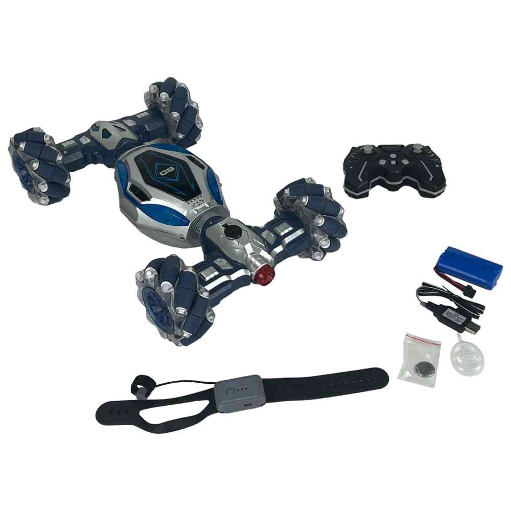 Limei International - R/C Two Sided Twist Stunt Car With Light & Music
