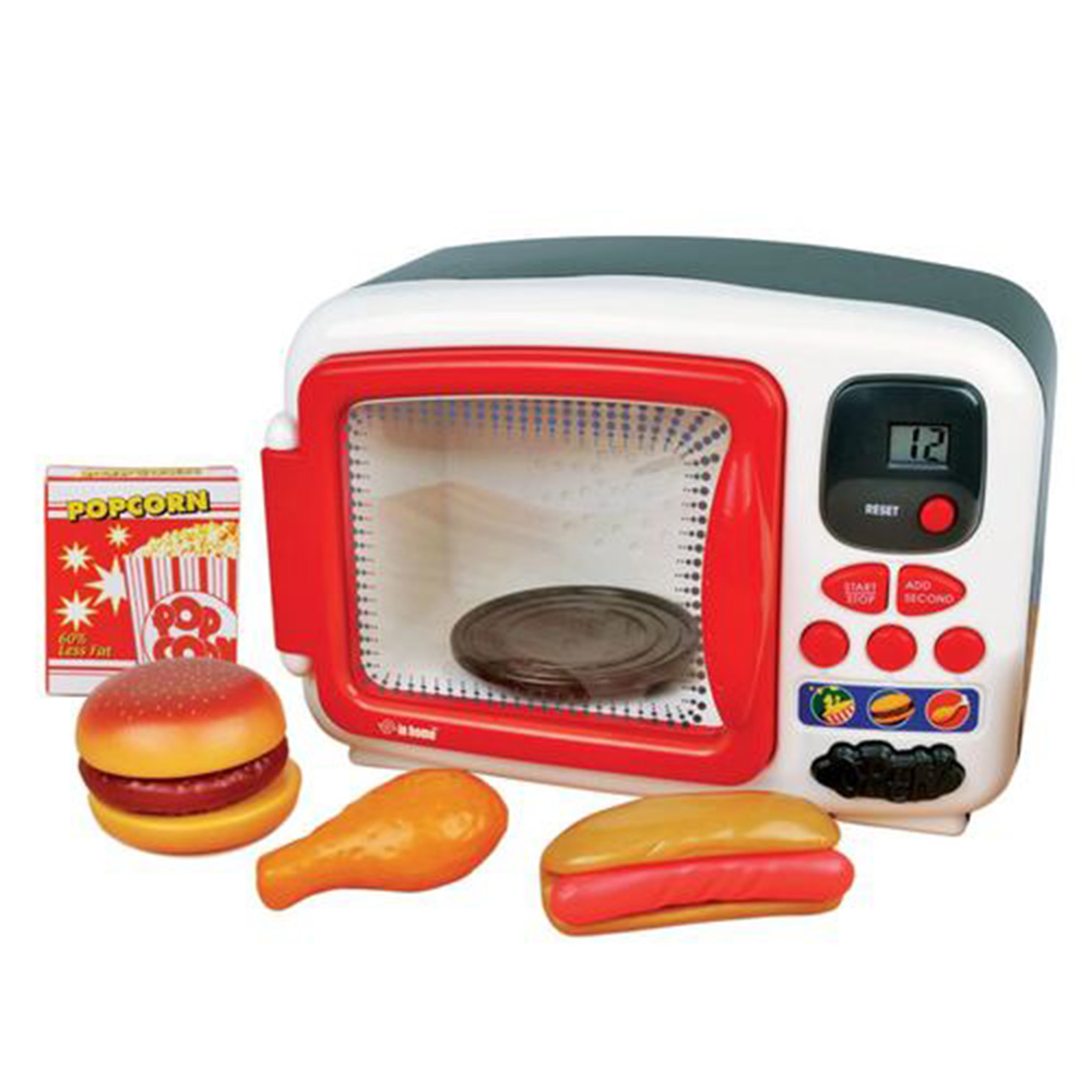 Red Box - Electronic Microwave Playset - 5 Pcs