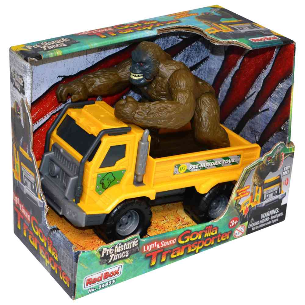 Red Box - Light & Sound Gorilla Transporter