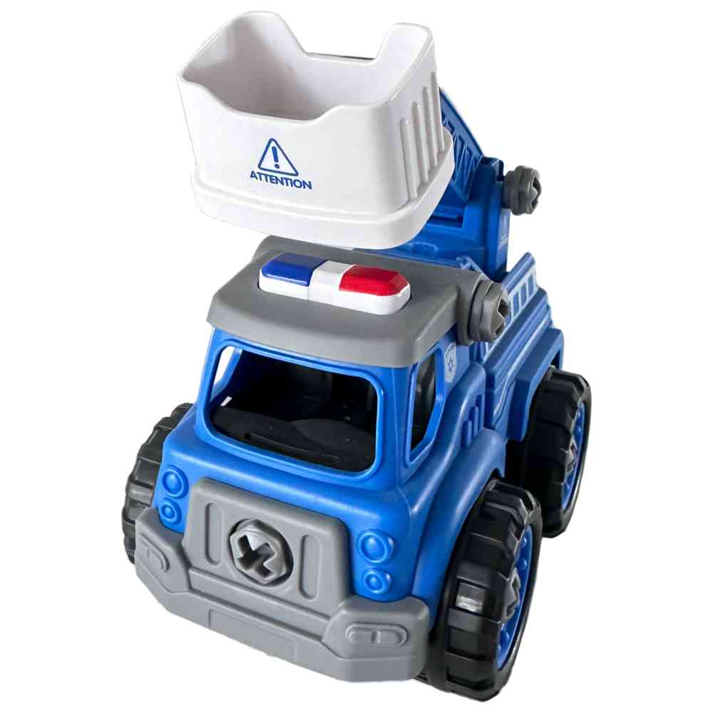 Limei International - Assembly Educational Mini Police Rescue Truck - 27 Pcs