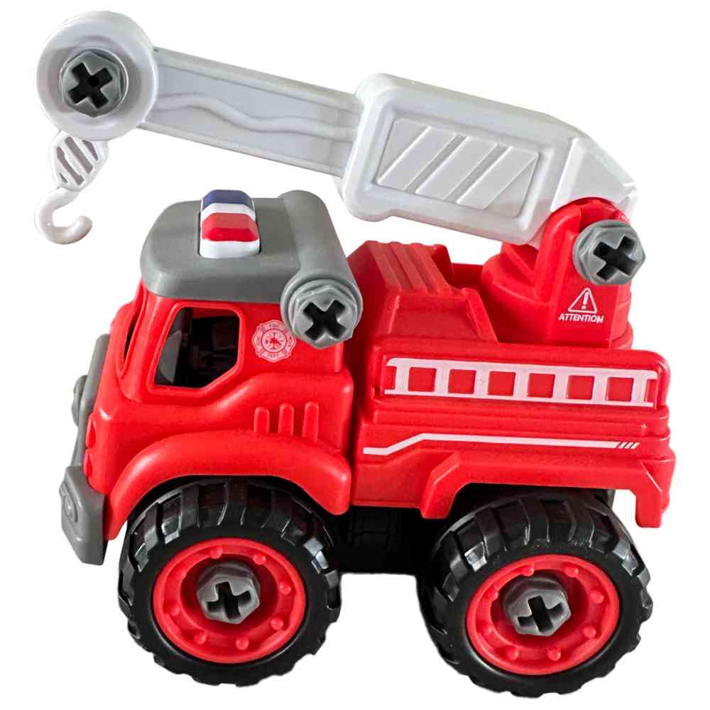 Limei International - Assembly Educational Mini Firemaster Vehicle - 28 Pcs