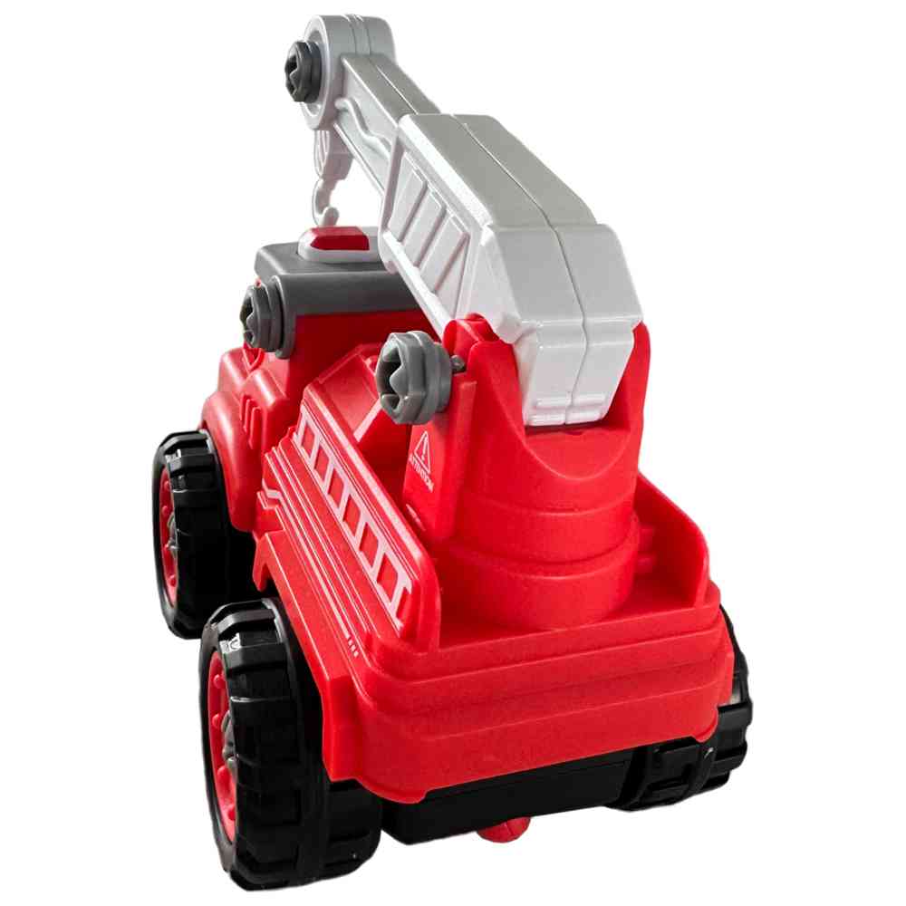 Limei International - Assembly Educational Mini Firemaster Vehicle - 28 Pcs