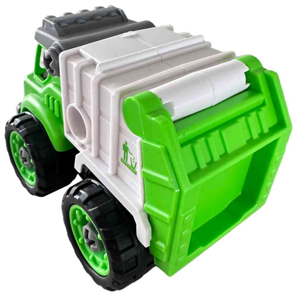 ليمي إنترناشيونال - شاحنة بناء صغيرة تعليمية للتجميع - 26 قطعة