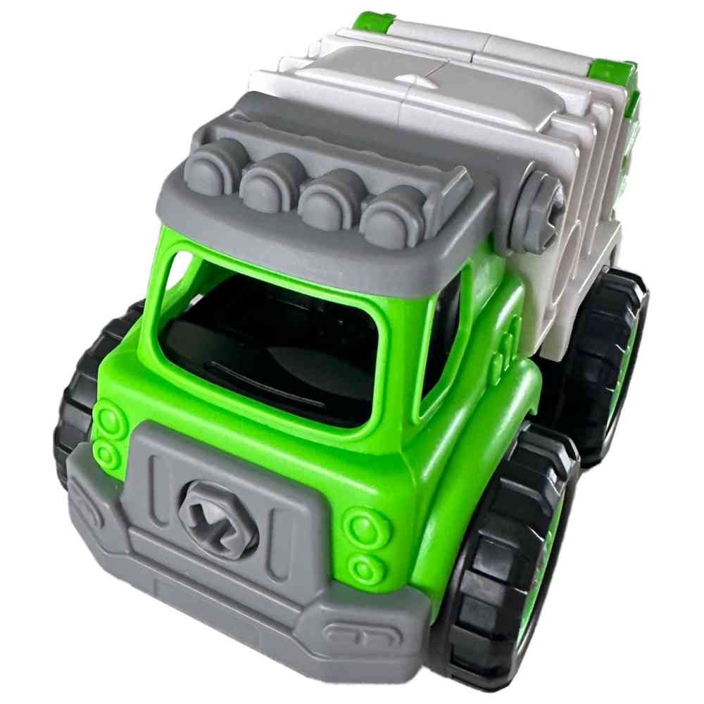 ليمي إنترناشيونال - شاحنة بناء صغيرة تعليمية للتجميع - 26 قطعة