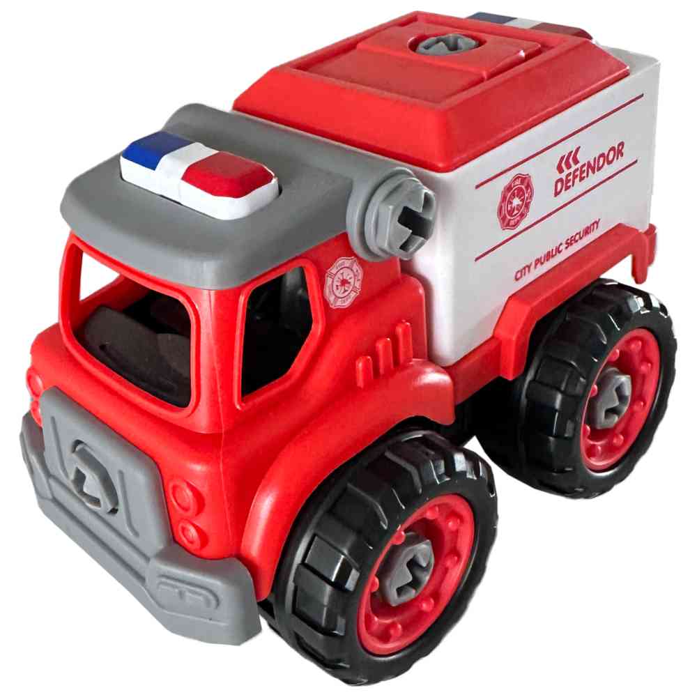 Limei International - Assembly Educational Mini Emergency Truck - 29 Pcs