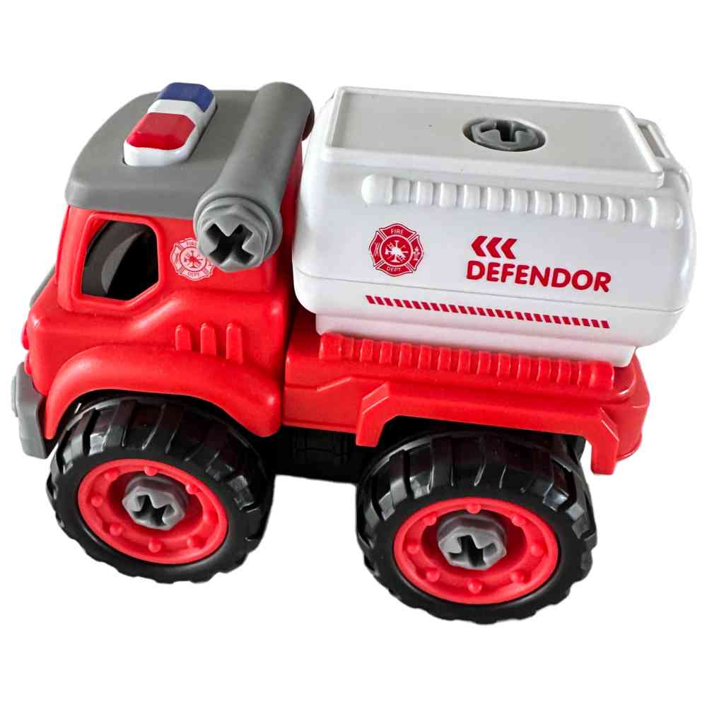 Limei International - Assembly Educational Mini Fire Truck - 26 Pcs