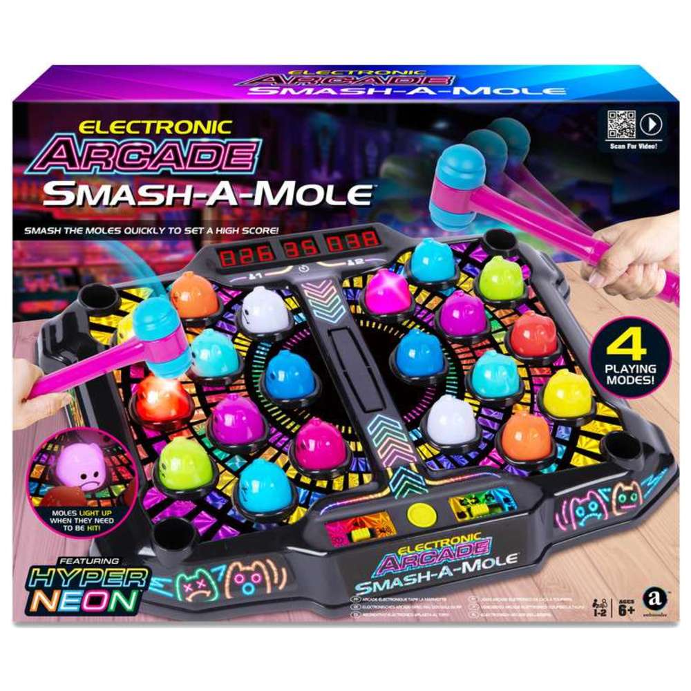 ألعاب أمباسادور - لعبة إلكترونية أركيد اضرب الخلد