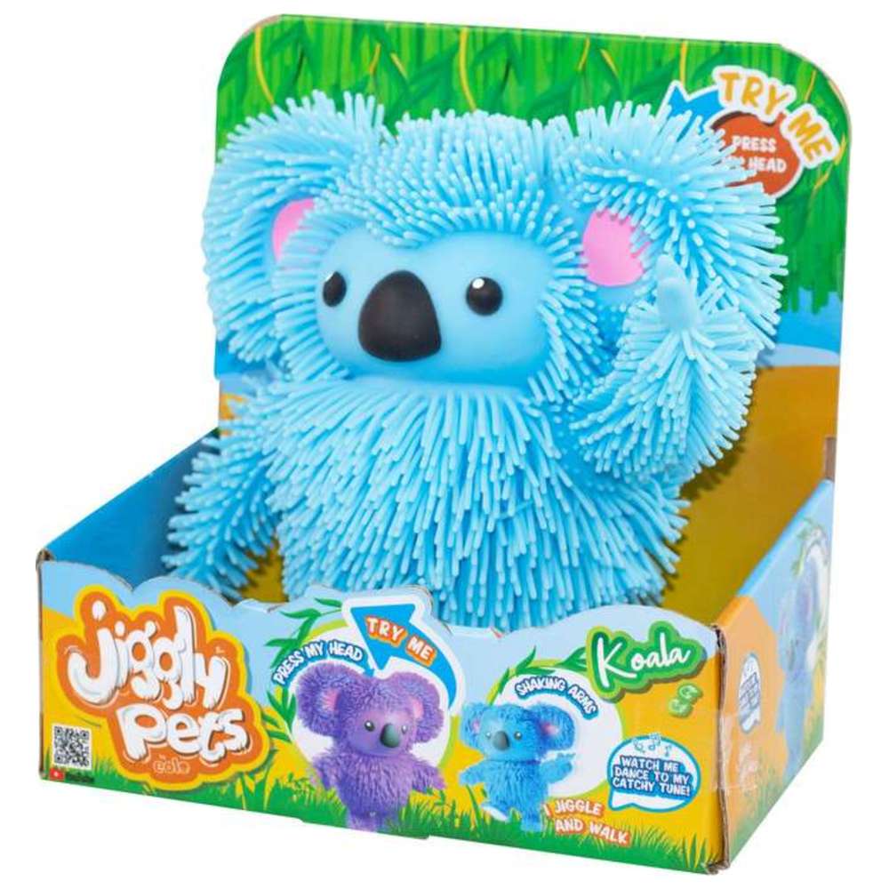 إيولو - كوالا مطاطي متحرك تفاعلي جيغلي بيتس - أزرق