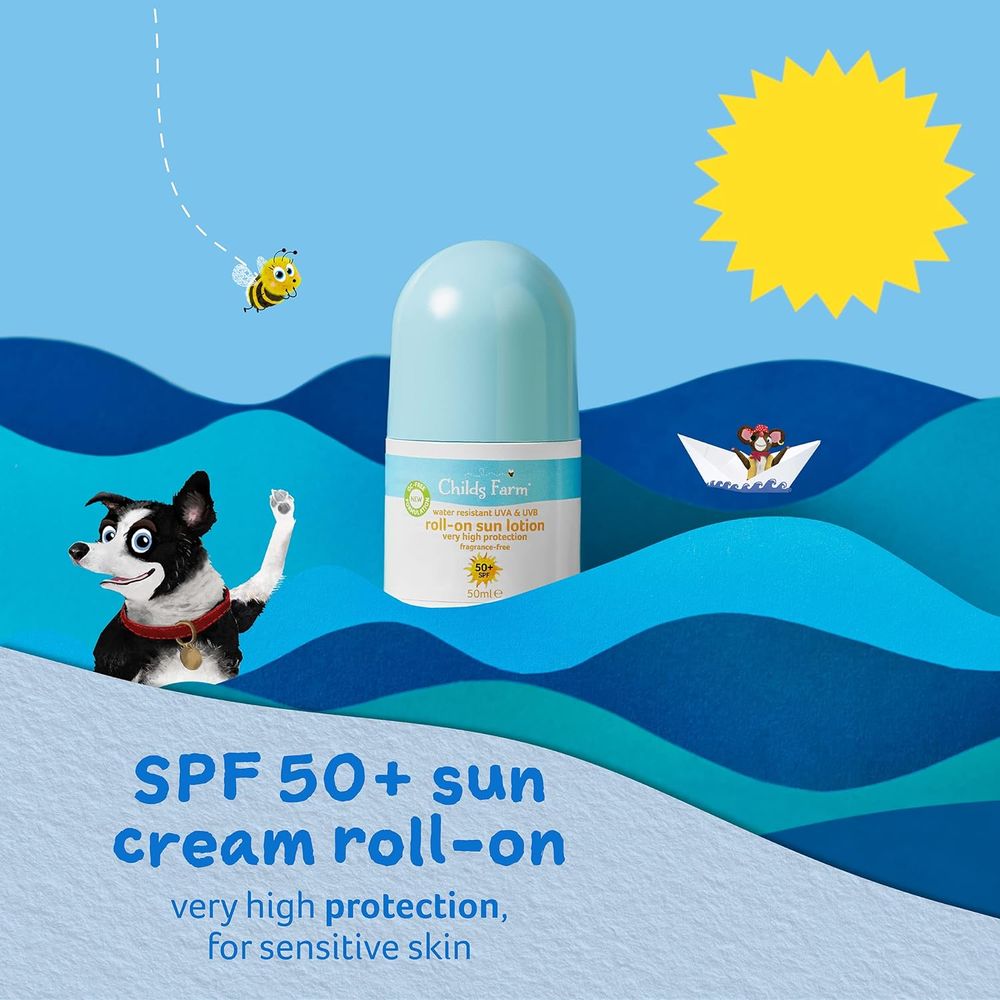 Childs Farm - CF 50+SPF Roll On Sun Lotion - 50ml
