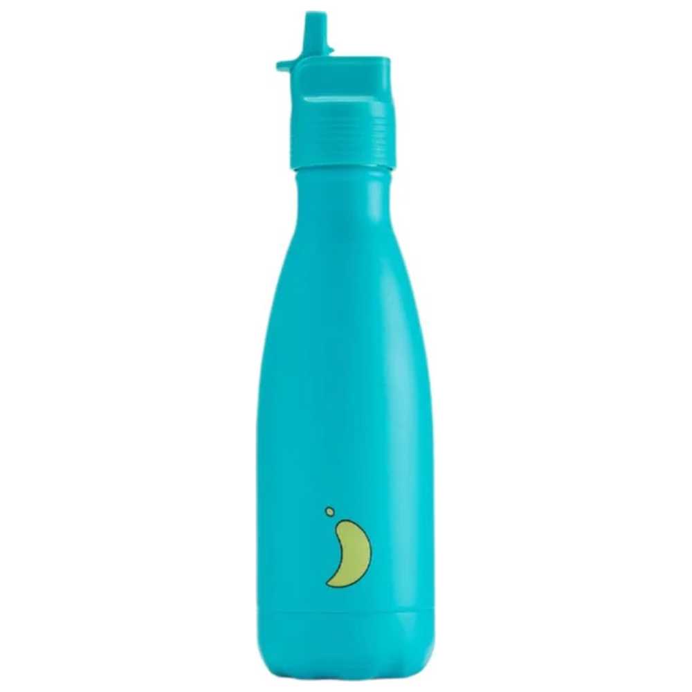 تشيليز - زمزمية ماء ستانلس ستيل أصلية للأطفال - أزرق - 350 مل