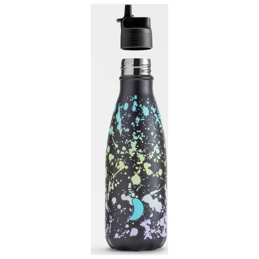 Chillys - Original Kids Stainless Steel Water Bottle - Splatter - 350 ml