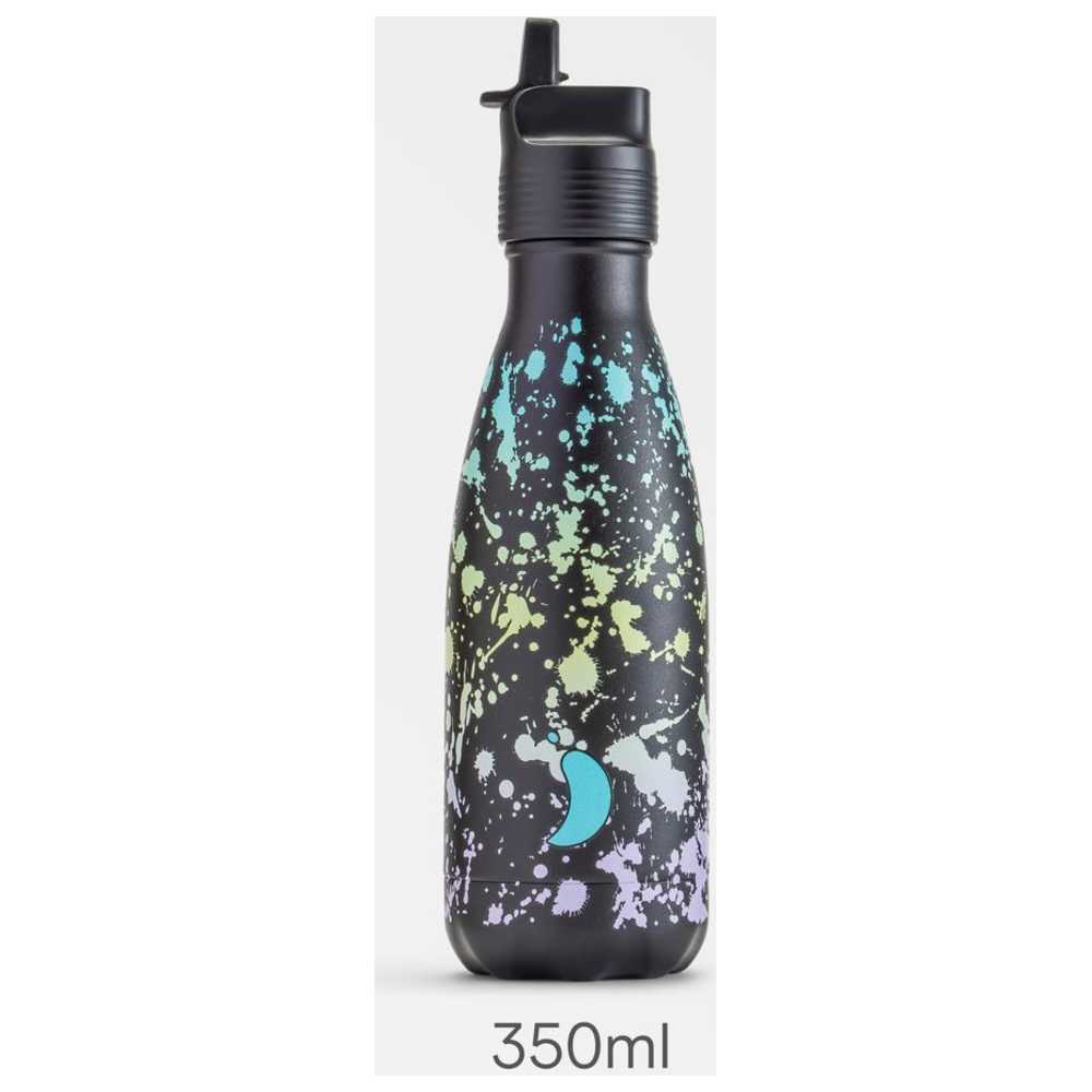 Chillys - Original Kids Stainless Steel Water Bottle - Splatter - 350 ml