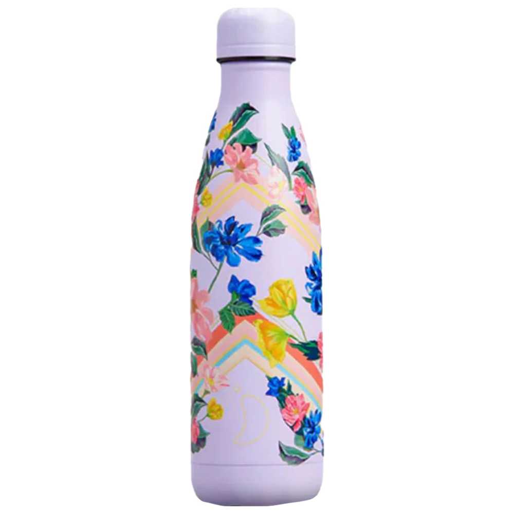 تشيليز - زمزمية ماء ستانلس ستيل السلسلة 1 - جرافيك جاردن - 500 مل