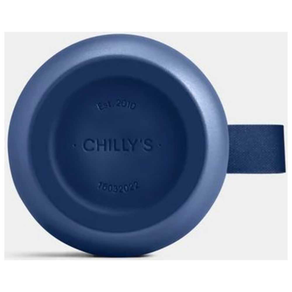 Chillys - Series 2 Flip Stainless Steel Water Bottle - Whale Blue - 500 ml
